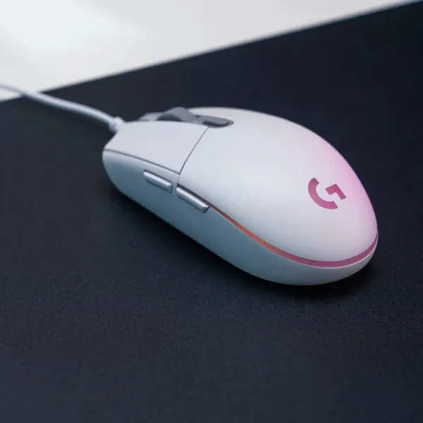 Ігрова миша Logitech G203 Lightsync (White) (EU)