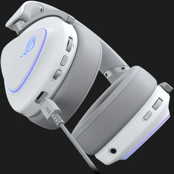 Ігрова гарнітура ASUS ROG Delta II (White) (UA)