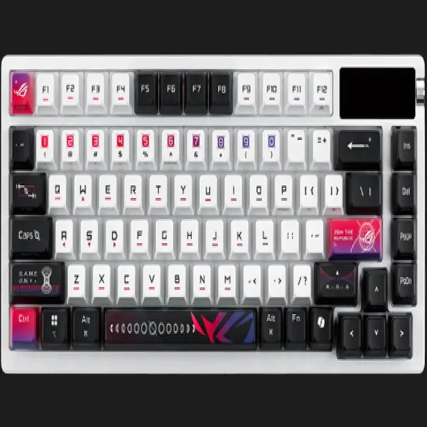 Клавіатура ASUS ROG Azoth X NX Snow V2 EN PBT (White) (UA)