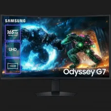 Монітор Samsung 37" Odyssey G7 VA 165Hz  LS37FG756EIXUA (UA)
