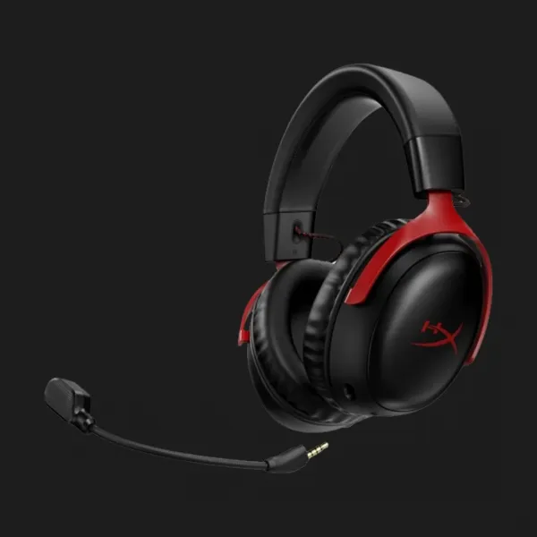 Ігрова гарнітура HyperX Cloud III WL (Black/Red) (EU)