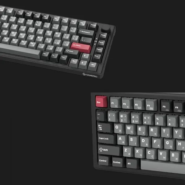 Клавіатура GamePro Asgard Yord (MK266BK) (Black) (UA)