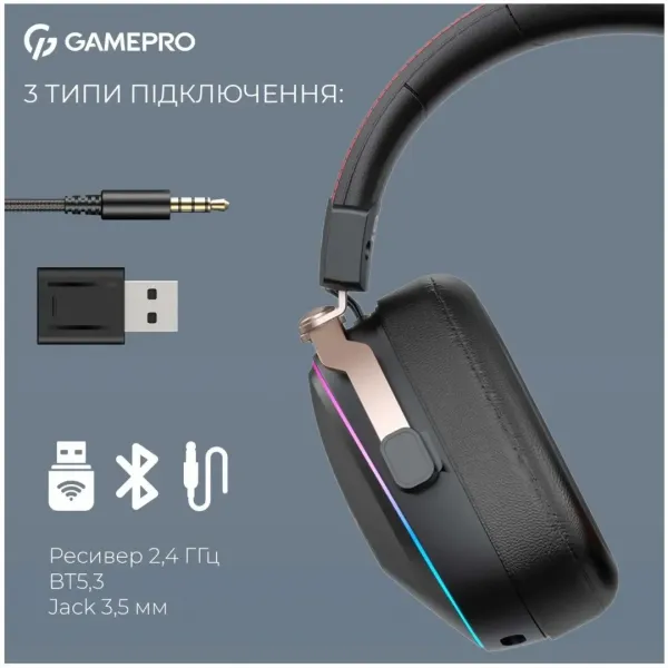 Гарнітура GamePro Asgard Valkyria (Black) (UA)