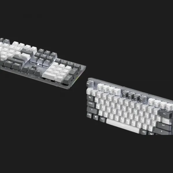 Клавіатура GamePro Genesis Metallic 100% Red switches (Gray) (UA)