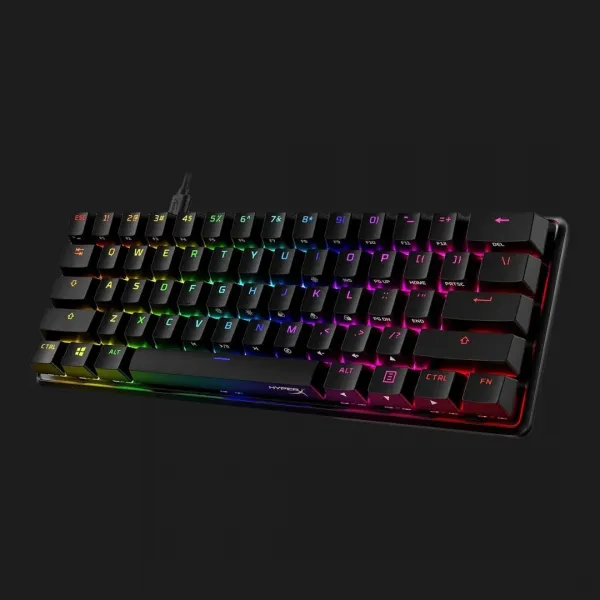 Клавіатура HyperX Alloy Origins 60 (HX red linear) (Black)