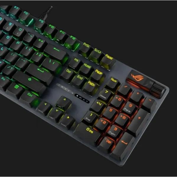 Клавіатура ASUS ROG Strix Scope II X NX Snow V2 UKR ABS (90MP03XG-BKMA00) (Black) (UA)