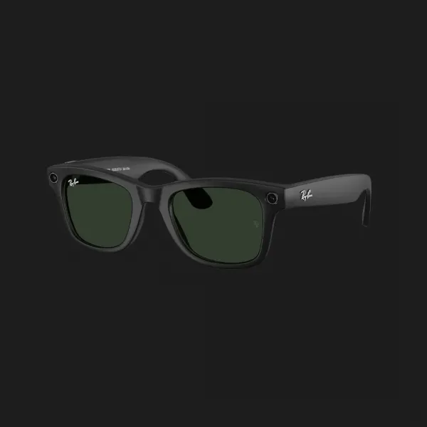 Смарт-окуляри Ray-Ban Meta Wayfarer (Gen 2) (Shiny Black/G-15 Green) (RW4012 601/71 50-22) (M)