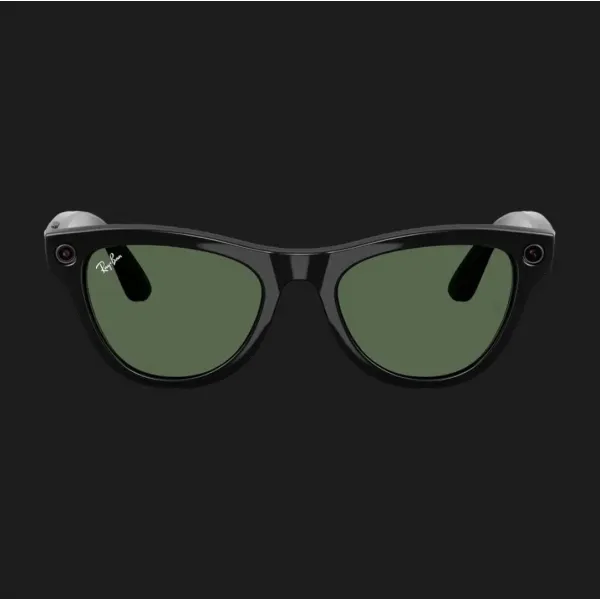 Смарт-окуляри Ray-Ban Meta Skyler (Shiny Black/G-15 Green) (RW4010 601/71 52-20) (M)
