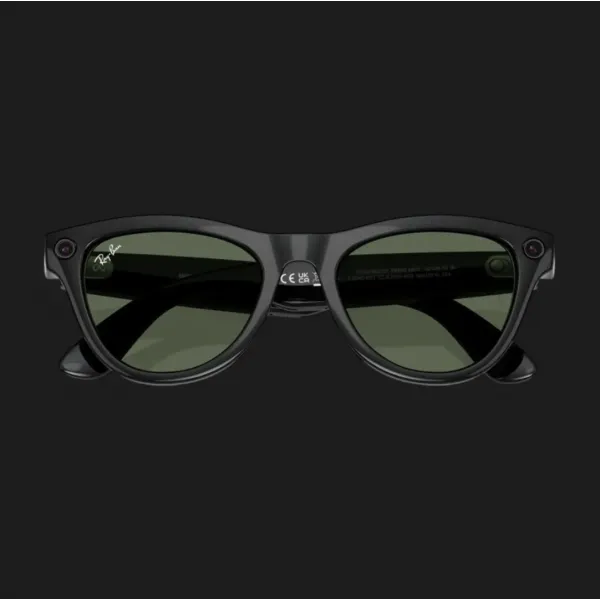 Смарт-окуляри Ray-Ban Meta Skyler (Shiny Black/G-15 Green) (RW4010 601/71 52-20) (M)