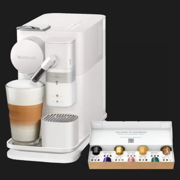 Кавоварка капсульна Delonghi Nespresso Lattissima One (White) (EN510.W)