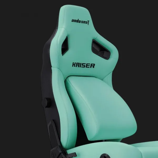 Крісло ігрове Anda Seat Kaiser 4 V2 XL PVC (Green) (UA)