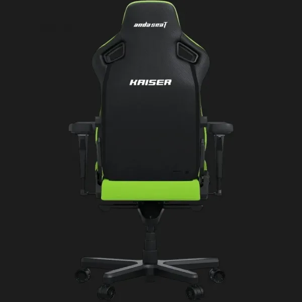 Крісло ігрове Anda Seat Kaiser 4 V2 XL PVC (Cyber Green) (UA)