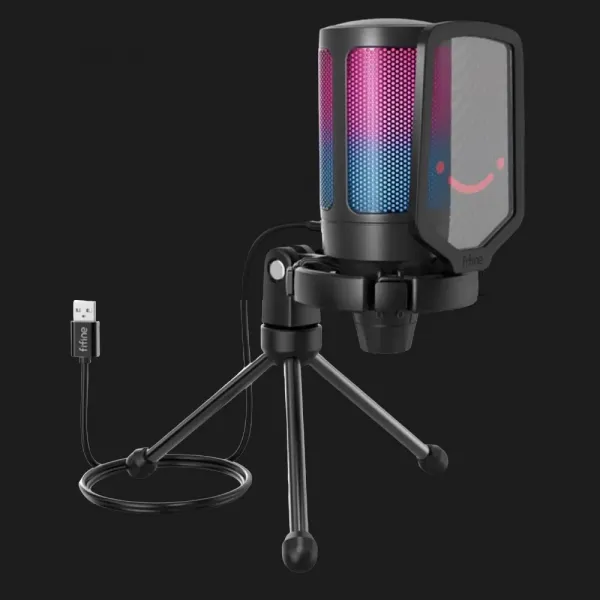 Мікрофон Fifine A6V (Black) (UA)