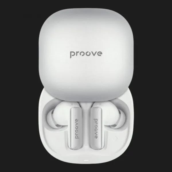 Навушники Proove NoLimit TWS with Hybrid ANC (White/Silver)
