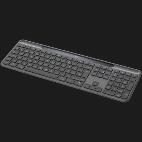 Клавiатура бездротова Logitech Slim Solar+ (Graphite) (UA)