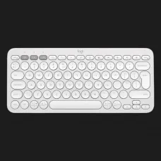 Клавiатура Logitech Pebble Keys 2 K380s (White) (UA)