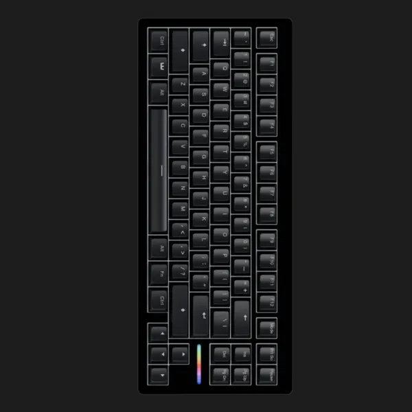 Клавіатура Wooting 80HE Zinc (Black) (EU)
