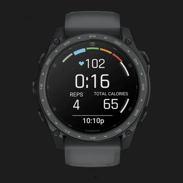 Garmin Tactix 8 51mm AMOLED Slate Gray Cerakote Coating Applied Ballistics Ultralight Solver