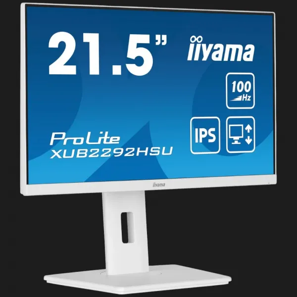 Монітор iiyama 21.5" IPS 100Hz XUB2292HSU-W6 (UA)