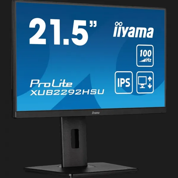 Монітор iiyama 21.5" IPS 100Hz XUB2292HSU-B6 (UA)