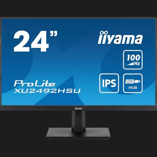 Монітор iiyama 23.8" IPS 100Hz XU2492HSU-B6 (UA)