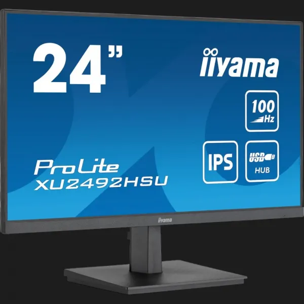 Монітор iiyama 23.8" IPS 100Hz XU2492HSU-B6 (UA)