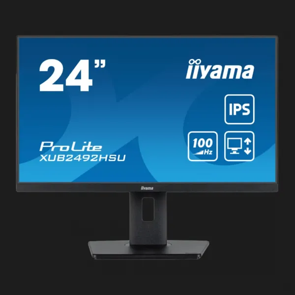 Монітор iiyama 23.8" IPS 100Hz XUB2492HSU-B6 (UA)