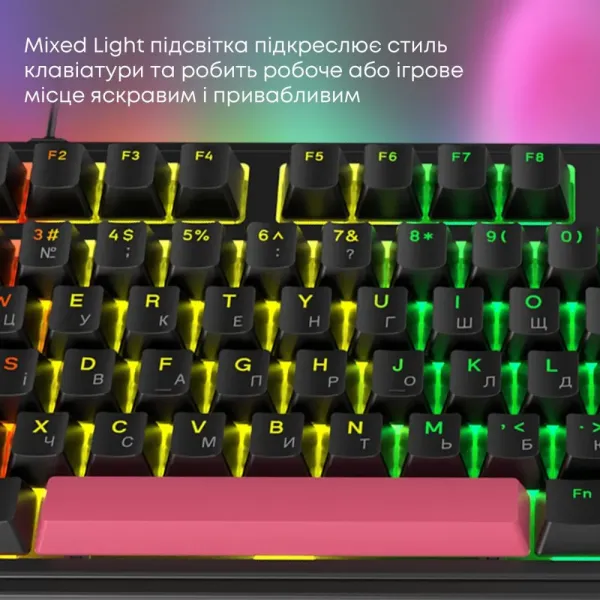 Клавіатура Ajazz AK980 Red Switch (Black/Red) (UA)