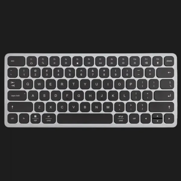 Клавіатура AXAGON HMC-KB 9 in 1 Layout USB (Silver/Black) (UA)