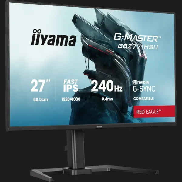 Монітор iiyama 27" IPS 240Hz GB2771HSU-B1 (UA)