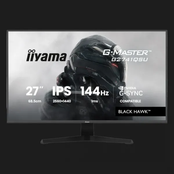Монітор iiyama 27" IPS 144Hz G2741QSU-B1 (UA)