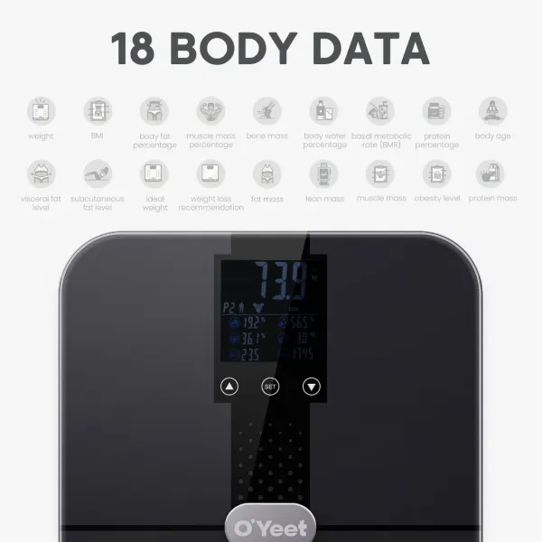Ваги OYEET (White) (BS-OY02 WHITE)