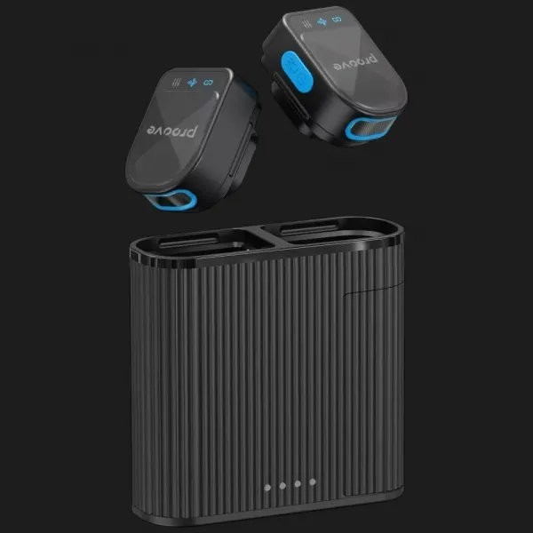 Бездротовий петличний мікрофон Proove DualCast