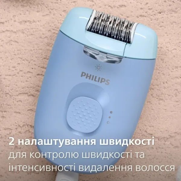 Епілятор Philips Series 4000 (BRE247/00) (Blue)