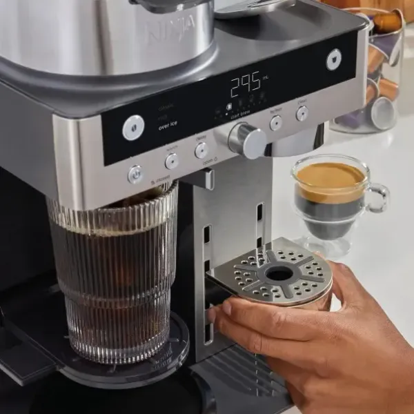 Кавоварка Ninja Prestige Dualbrew System (Silver)