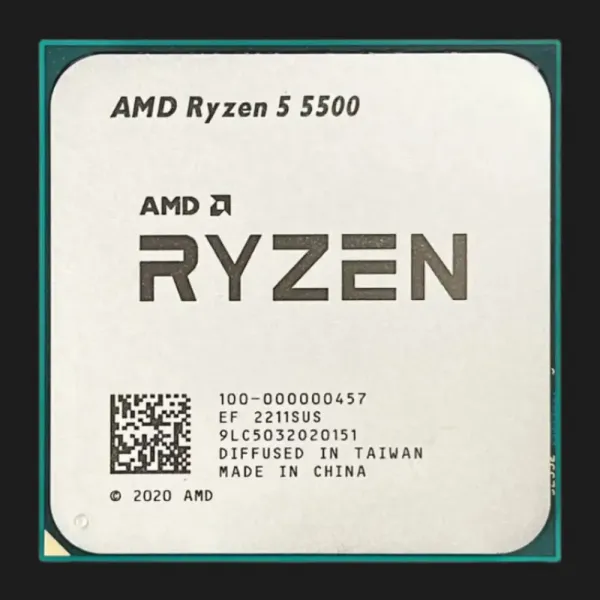 Процесор AMD Ryzen 5 5500 sAM4 Tray (100-000000457)