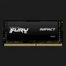 Оперативна памʼять Kingston Fury Impact SO-DIMM DDR4 32GB 1x32GB 3200MHz (KF432S20IB/32)