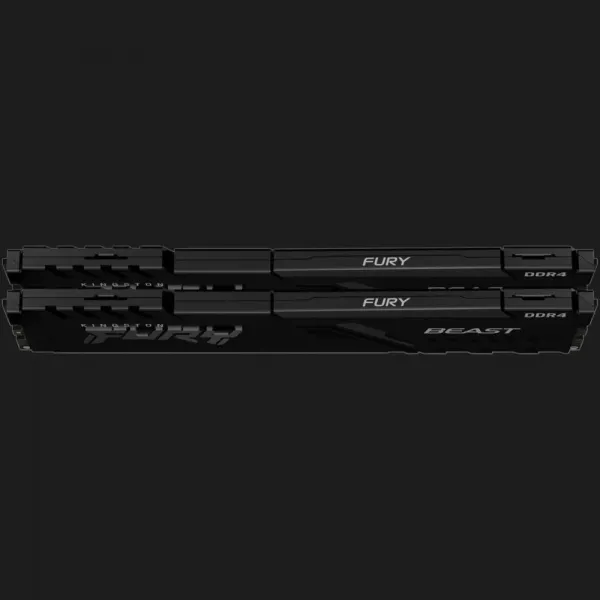 Оперативна памʼять Kingston Fury Beast DDR4 16GB 2x8GB 3200MHz (KF432C16BBK2/16WP)