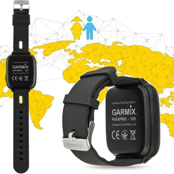 Дитячий смарт годинник GARMIX PointPRO-100 (Black)