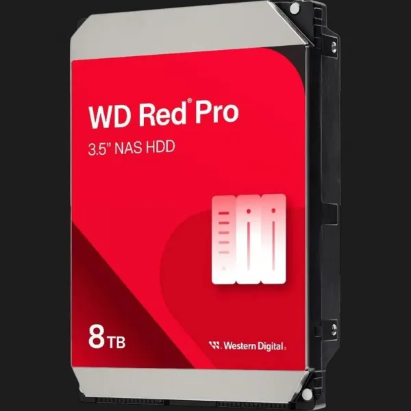 Жорсткий диск Western Digital Red Pro 8TB 3.5