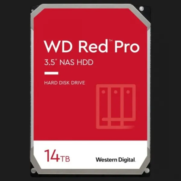 Жорсткий диск Western Digital Red Pro 14TB 3.5