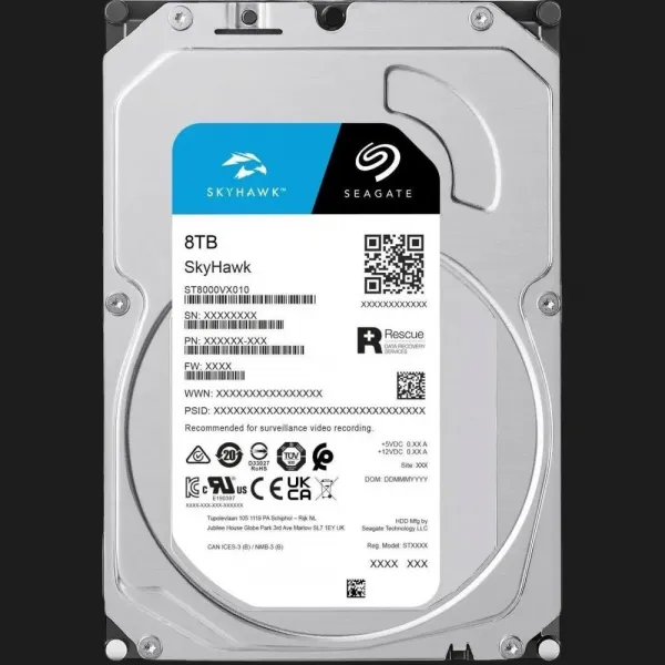 Жорсткий диск Seagate SkyHawk 8TB 3.5