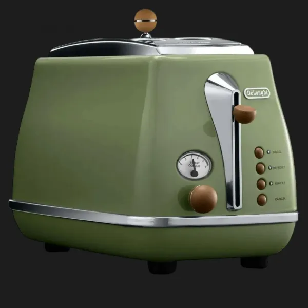 Тостер DeLonghi Icona Vintage (Olive)