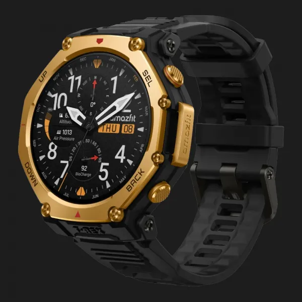 Смарт-годинник Amazfit T-Rex 3 Pro 48mm (Black/Gold)