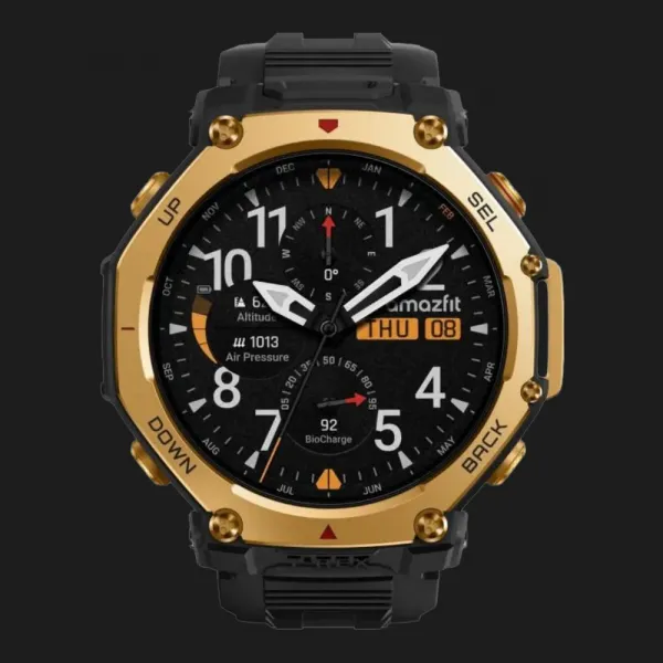 Смарт-годинник Amazfit T-Rex 3 Pro 48mm (Black/Gold)