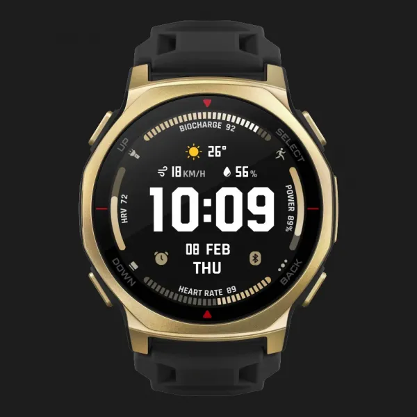 Смарт-годинник Amazfit T-Rex 3 Pro 44mm (Black/Gold)