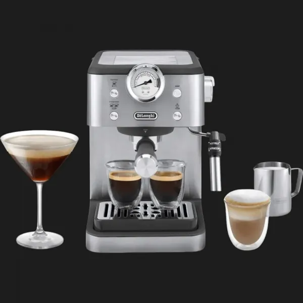 Кавоварка ріжкова Delonghi EM 450 M (Silver)