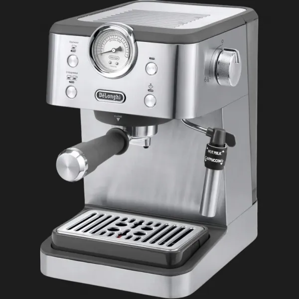 Кавоварка ріжкова Delonghi EM 450 M (Silver)