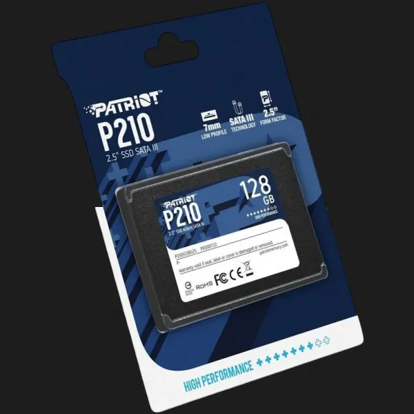Накопичувач SSD Patriot P210 128GB SATA (P210S128G25)