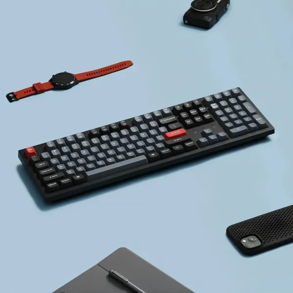 Ігрова клавіатура Keychron K10 Pro 108 Key RGB Hot-Swap K Pro Banana (Black) (K10P-H4-UA)
